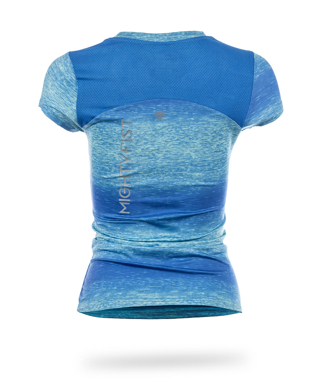 WOMEN SIDE KICK Dry-Fit T-Shirts Blue