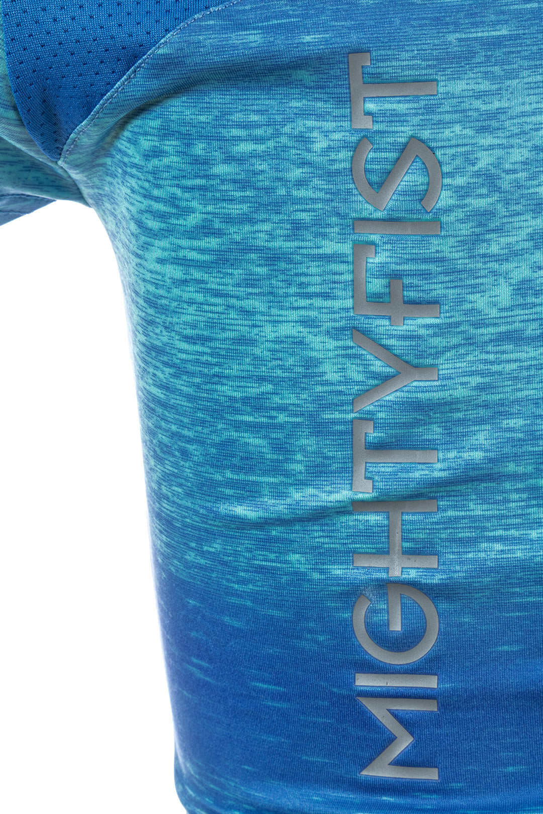 WOMEN SIDE KICK Dry-Fit T-Shirts Blue