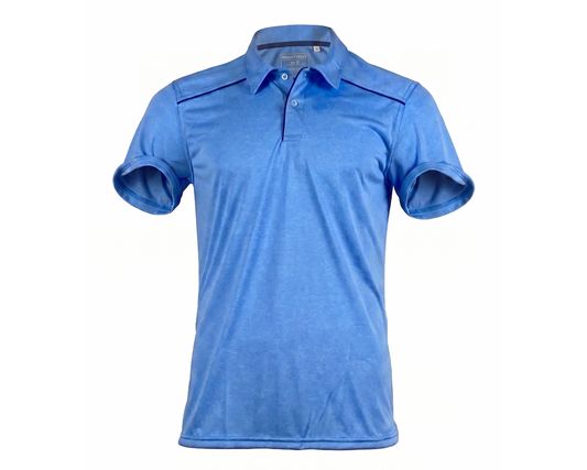 MEN SPORTY Dry-Fit Polo Blue